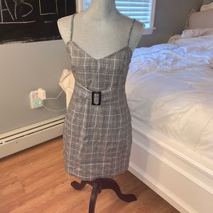plaid dress